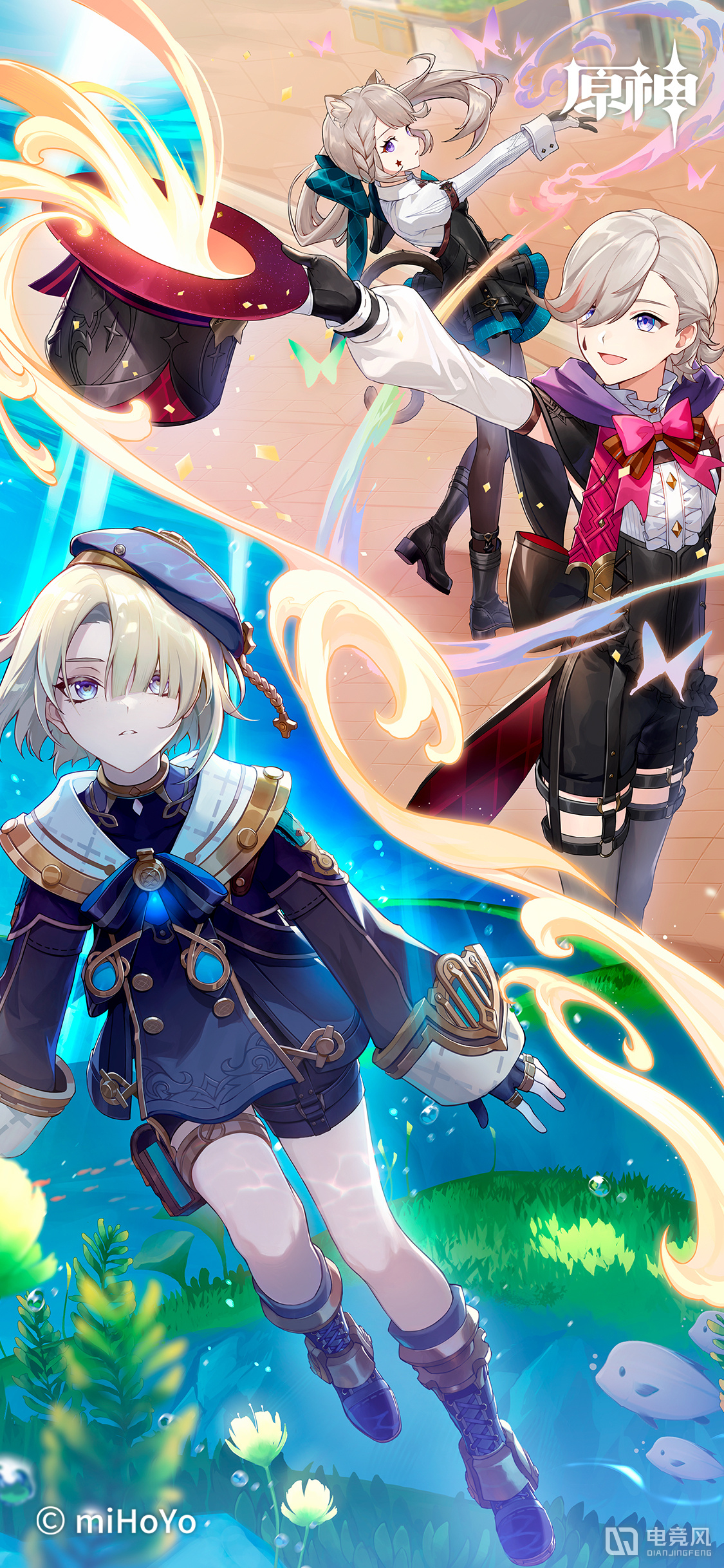 原神4.0版本游戏宣传图的电脑和手机壁纸-原神4.0版本前瞻&先行展示页壁纸