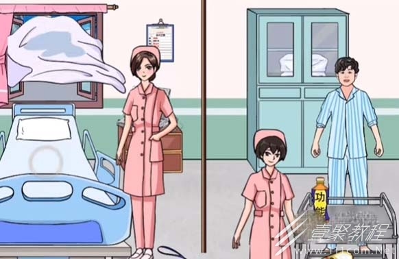 文字玩出花强哥养病过关攻略-文字玩出花强哥出院通关攻略