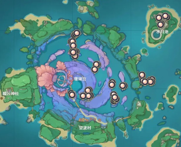 原神珊瑚真珠在哪-珊瑚真珠采集路线一览