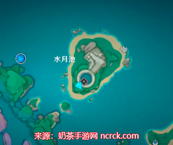 原神水月池解密地底大门怎么开(地底大门打开方法)