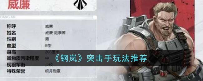 钢岚突击手玩法推荐 钢岚洛莎怎么玩