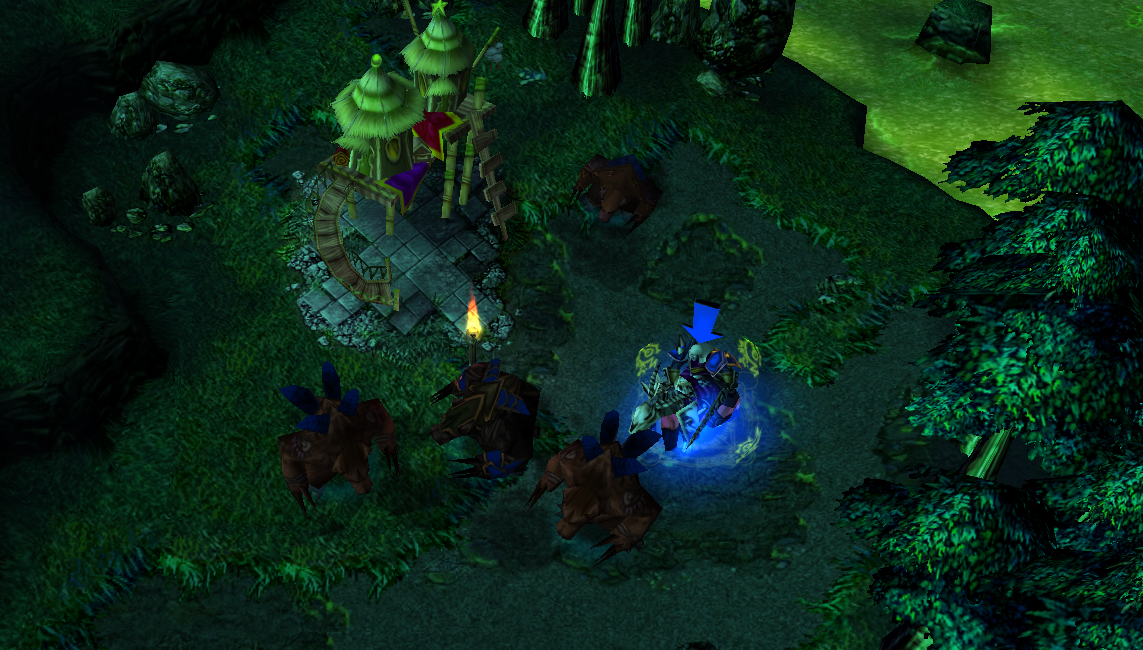 魔兽争霸3：天生的战士，出场总召唤亡灵，却是辅助的死亡骑士