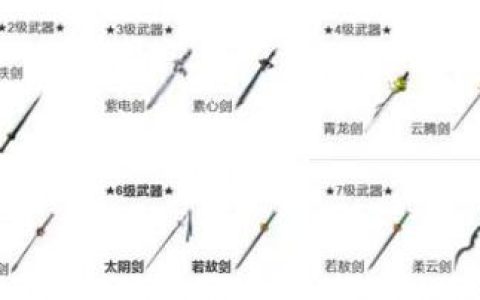 剑侠情缘中最强大的武器是哪一把 没有最强只有更强