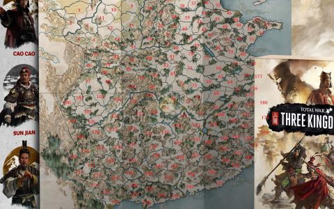 《全面战争：三国》城池数量一览