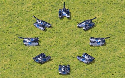 红警2中坦克的对战技巧-红色警戒2坦克操作必杀技