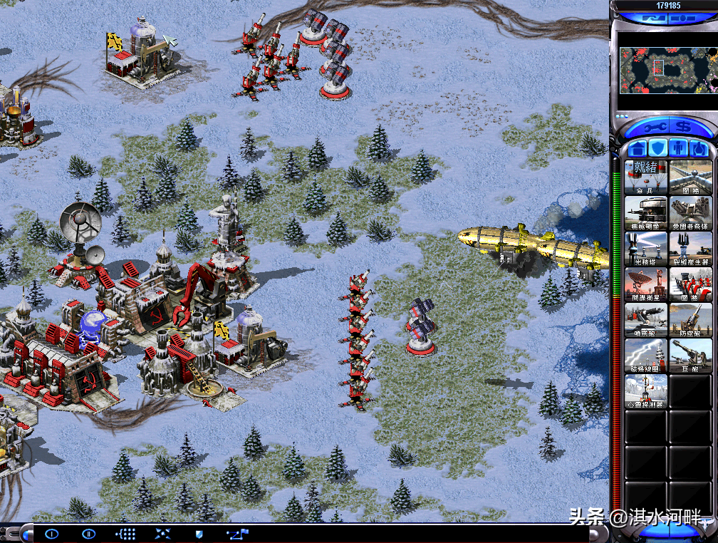 红色警戒2共和国之辉1V7冷酷电脑，享受快乐时光