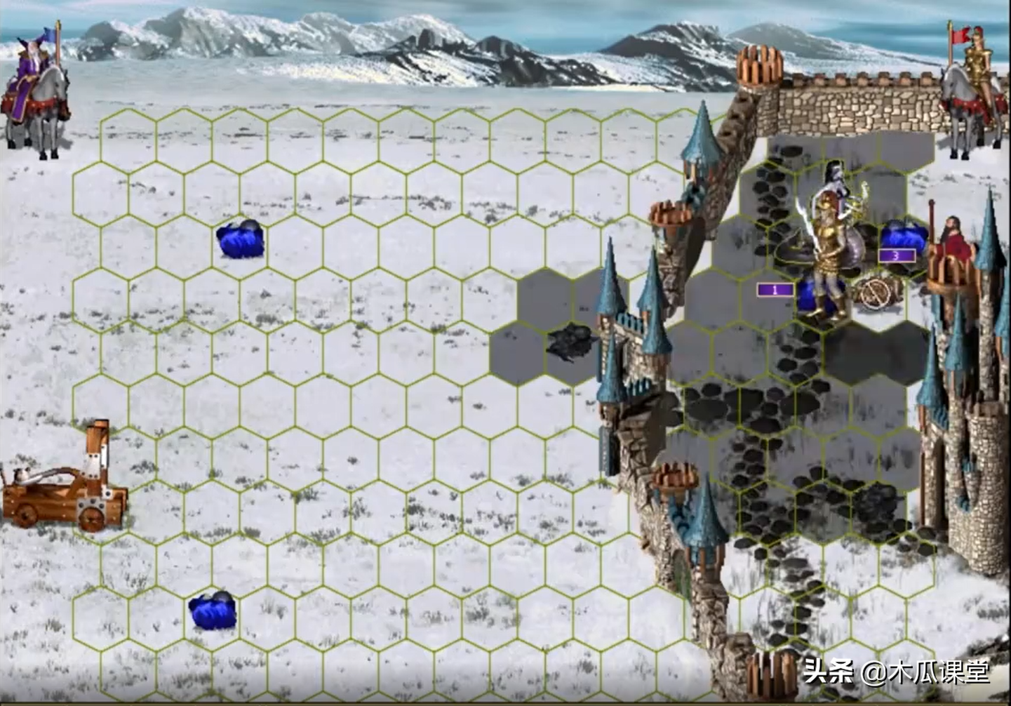 英雄无敌奇思妙想：约克开局便攻城，不用魔法单臂擒方腊