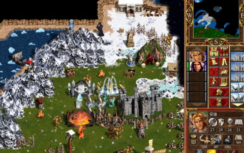 英雄无敌3：最得意的兵种以及各级别的魔法，想不起别的了！