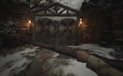 生化危机8狼人刺锤取代小刀