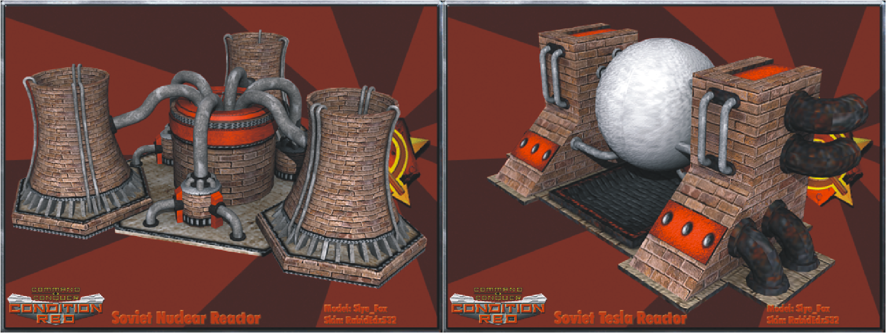 红色警戒-3D打造苏军车辆单位建筑和冷知识