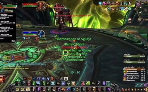 魔兽世界单刷萨墓史诗基尔加丹，兽王猎Durendil惊险打过