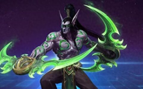 《风暴英雄》如此强大的力量？！风暴英雄稀有的伊利丹攻略