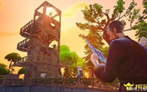 腾讯游戏《堡垒之夜》新手速成班，建筑的摆放及运用