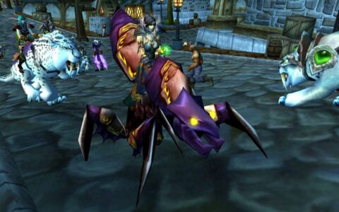 魔兽世界历代最难出的坐骑，当年是多么拉风，如今没法比